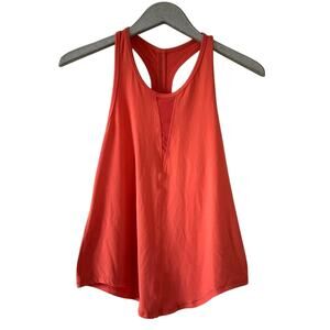 ZYIA Active Orange Racerback Tank Top